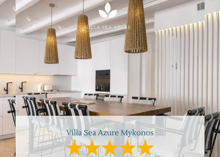 Sea Azure Mykonos Вилла Псароу