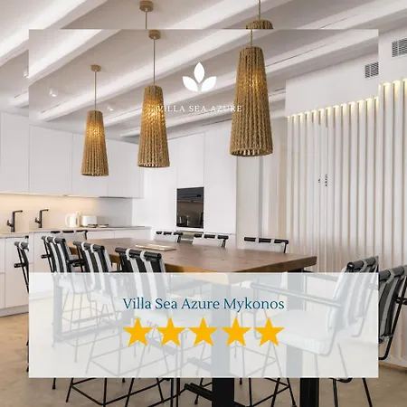 Sea Azure Mykonos 别墅 普沙罗