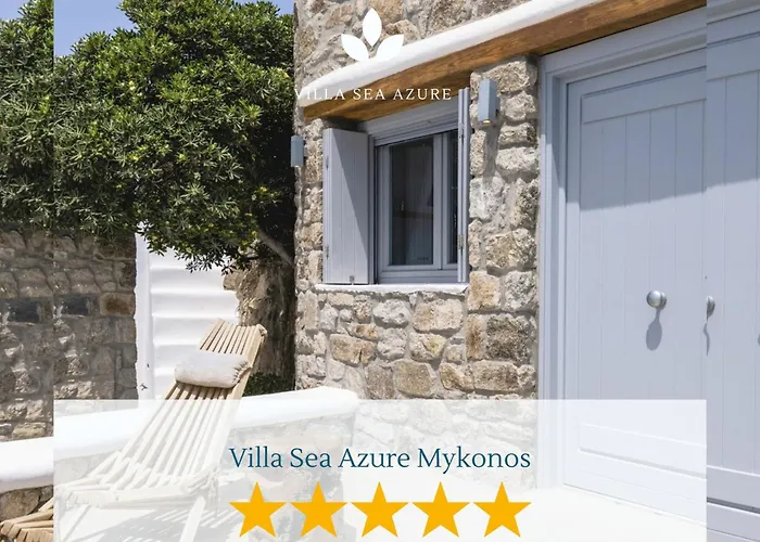 Sea Azure Mykonos 别墅